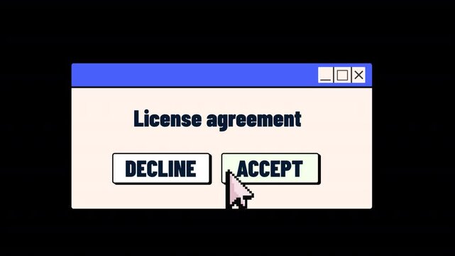 license agreement for website software application windows technology animation