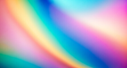 Abstract Rainbow Gradient Background