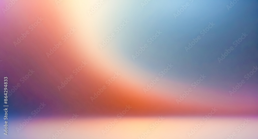 Poster abstract gradient background with soft colors