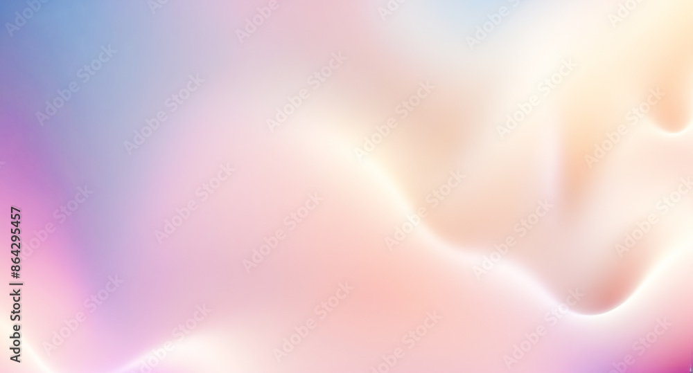 Poster abstract gradient background with soft light effects