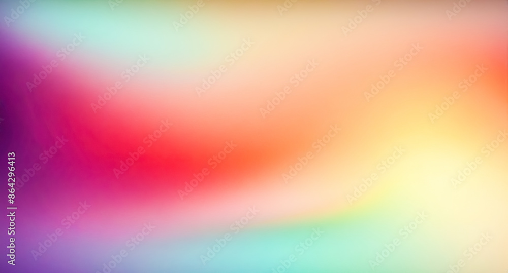 Poster abstract blurred background with soft gradient colors