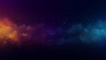 Obraz premium Abstract background with bokeh lights and stars. Vector illustration.