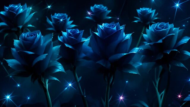 Beautiful background with glowing colors