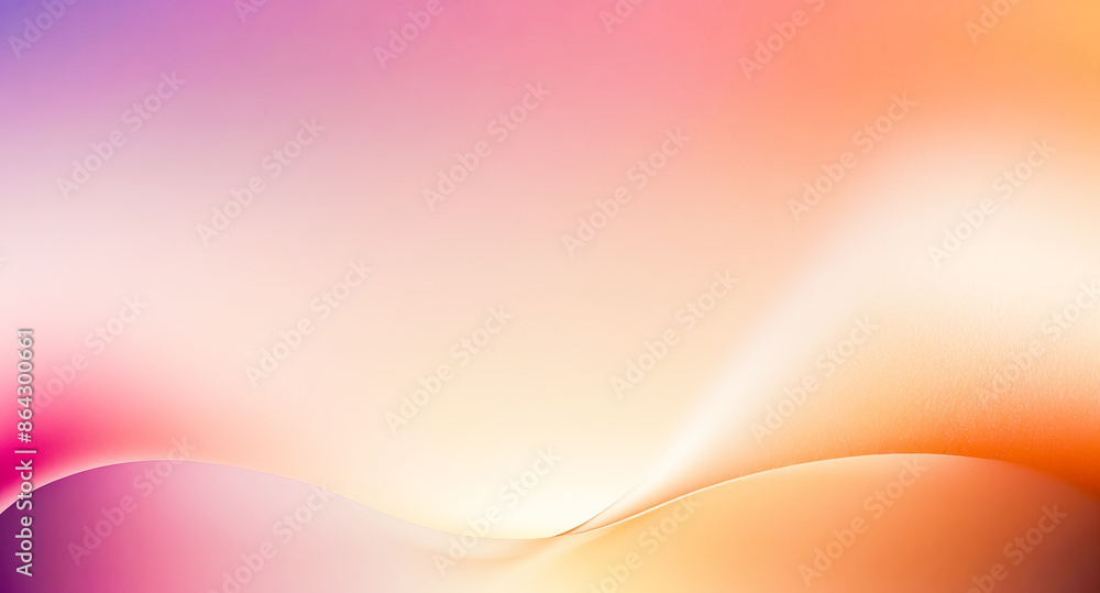Poster abstract gradient background with a subtle wave