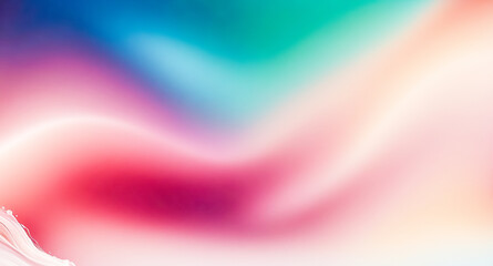 Obraz premium Abstract Background with Swirling Colors and a Soft, White Splash