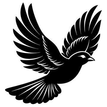 recommend clip art: flying-bird-silhouette-black-and-white