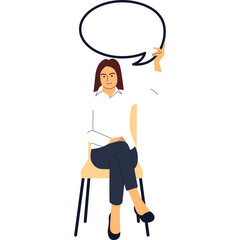 We Need You Message Hiring Concept Illustration