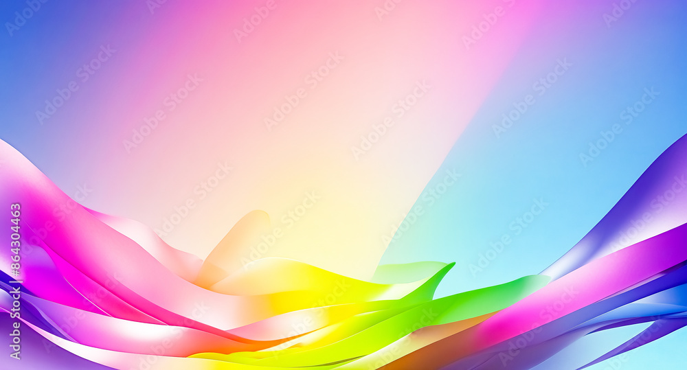 Poster abstract colorful gradient background