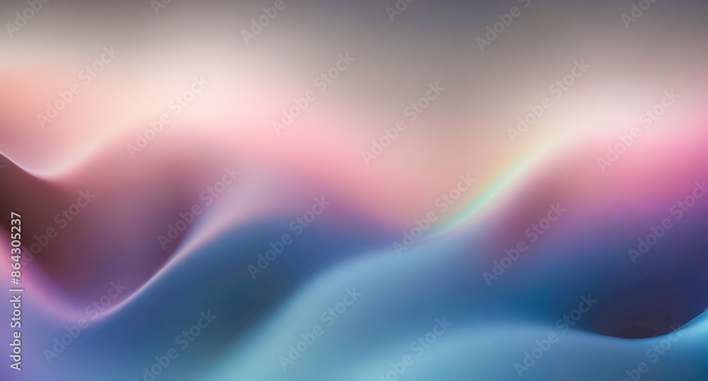 Poster abstract gradient background with soft pastel colors