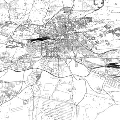 Naklejka premium 3D illustration of city and urban in Johannesburg South Africa