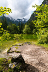Bergpanorama und Naturwunder: Die Koppenwinkellacke in Obertraun, Salzkammergut, Österreich