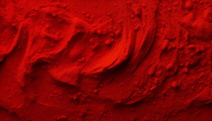 red powder background