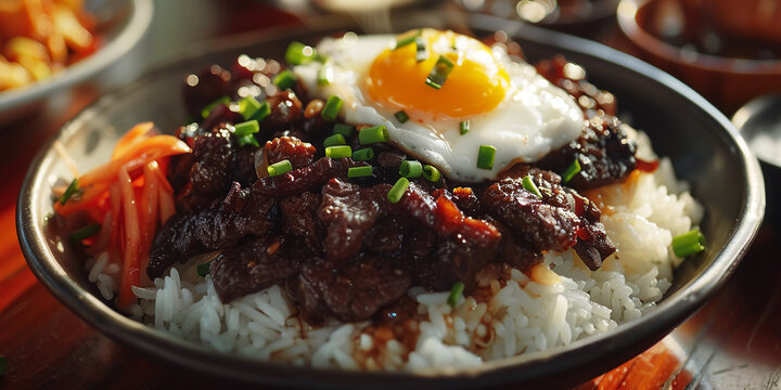 Tapsilog on the table