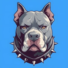 American Pit Bull Terrier mascot