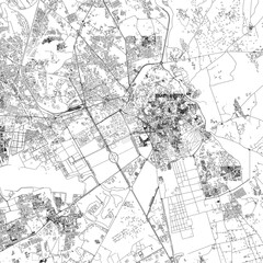 Fototapeta premium 3D illustration of city and urban in Marrakesh Morocco