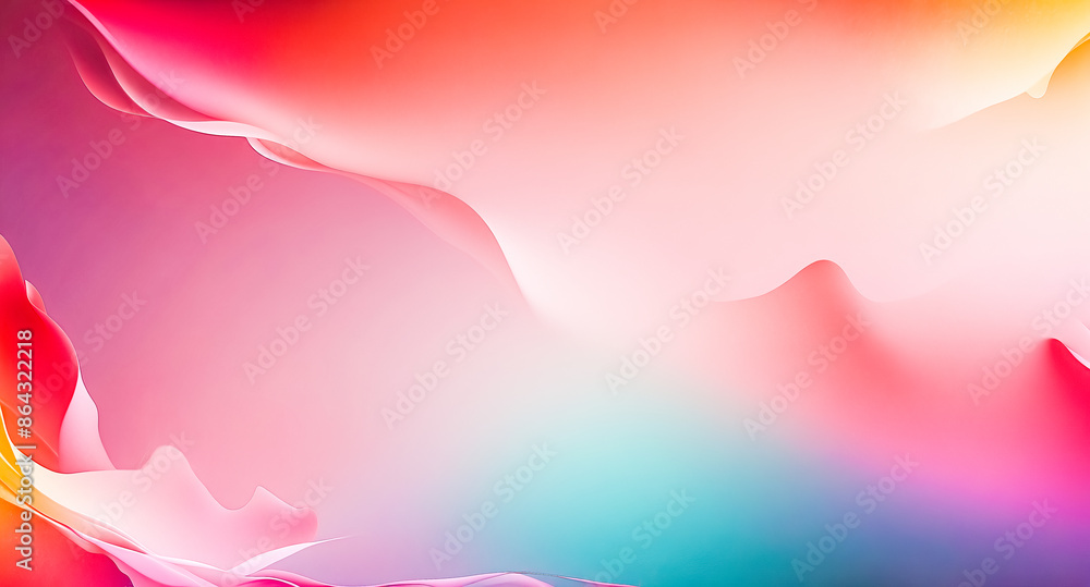 Poster abstract colorful gradient background