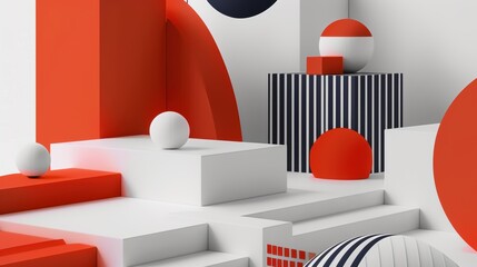 brand presentation, bold visuals, consistent style, isolated on white background