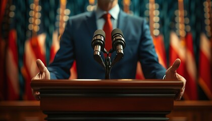 Endorsement Event A notable public figure or politician endorsing the candidate at a press conference