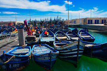 Puerto de Essaouira is a charming fishing port and historic rampart city located in the northwest of Morocco.