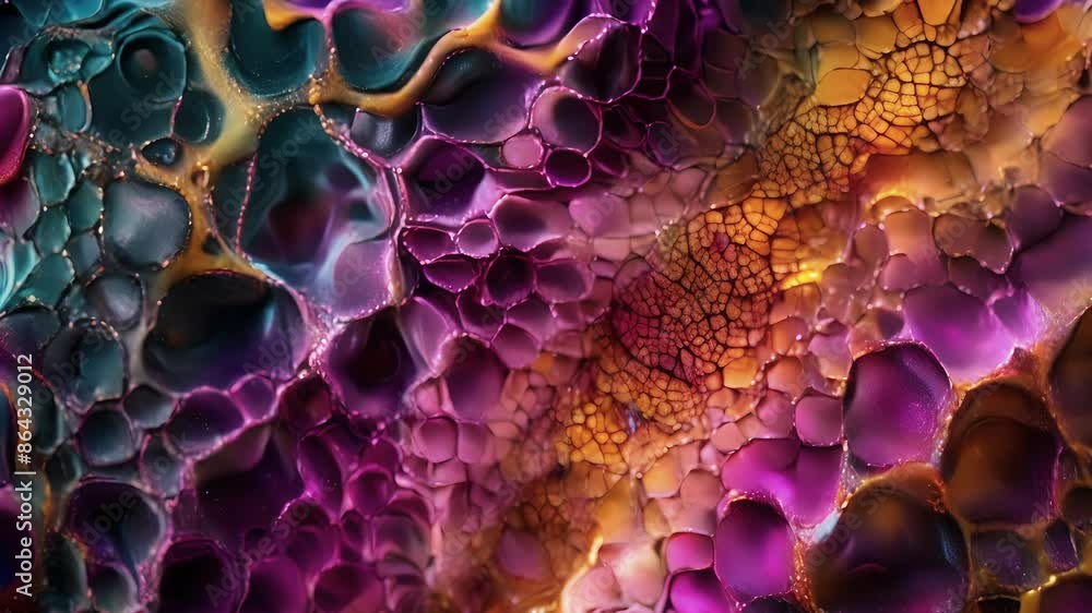Poster a crosssection of tissue displaying the numerous gap junctions present facilitating communication be