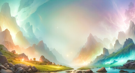 Magical Mountain Valley