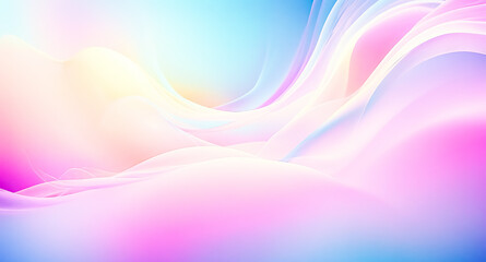 Obraz premium Abstract Pastel Wave Background