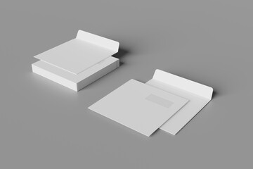 envelope template letter mock up branding