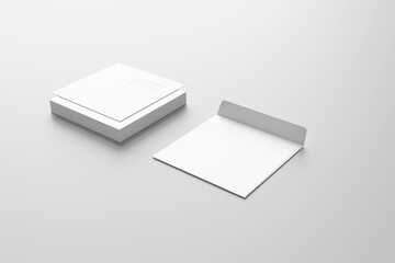 envelope template letter mock up branding