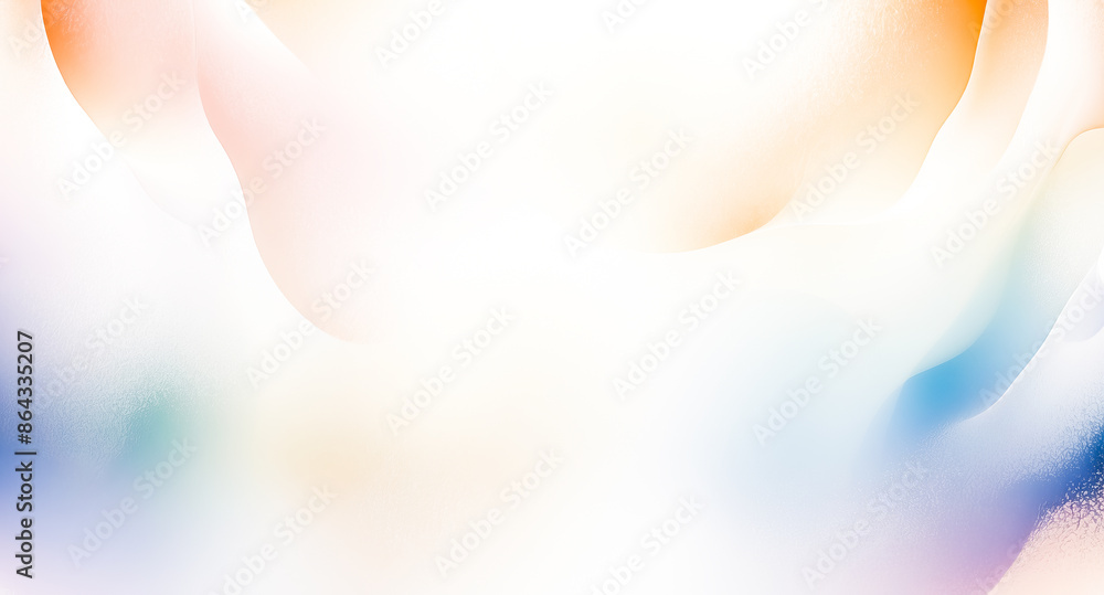 Poster abstract gradient background with soft colors