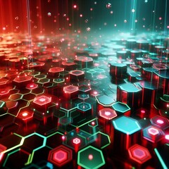 Obraz premium abstract technology background