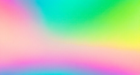 Obraz premium Abstract Gradient Background in Pink, Green, and Yellow