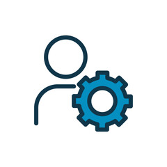 Repair Icon | Fixing Icon | Mechanic Icon | Line Art Icon | Semi Filled Style