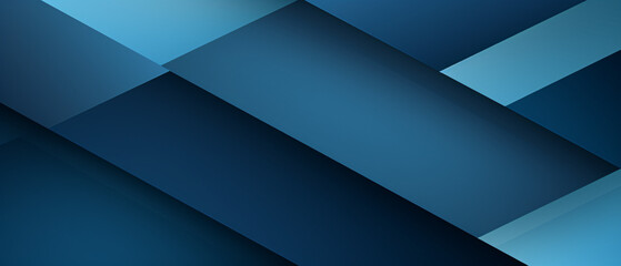 Obraz premium Blue geometric background with overlapping layers, designed in vector format for graphic projects.