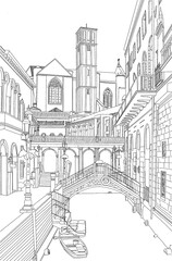 Coloring the house scenery,색칠하기,컬러링,컬러링북
