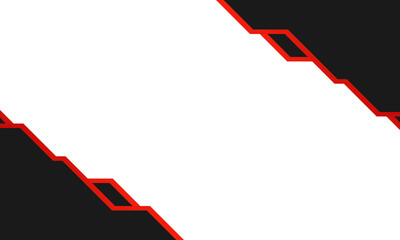 black and red business certificate background