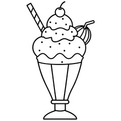 Sweet Treats Coloring Page For Kids Coloring Book