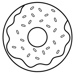 Sweet Treats Coloring Page For Kids Coloring Book