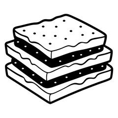 Sweet Treats Coloring Page For Kids Coloring Book