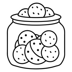 Sweet Treats Coloring Page For Kids Coloring Book