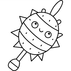 Sweet Treats Coloring Page For Kids Coloring Book