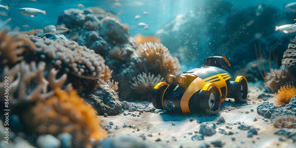 Poster the role of agi in advancing autonomous underwater exploration robots. concept artificial general in