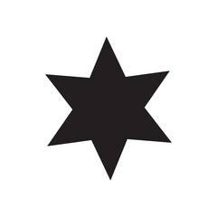 Obraz premium star icon vector on a white background. star icon, black symbol, star vector sign. Eps file 10