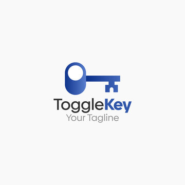 Toogle Key Logo Vector Template Design. Good for Business, Start up, Agency, and Organization