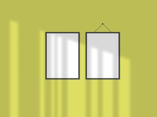 shadow overlay effect, various mock-ups