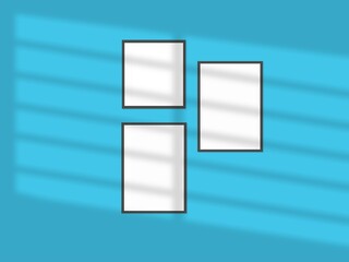 shadow overlay effect, various mock-ups