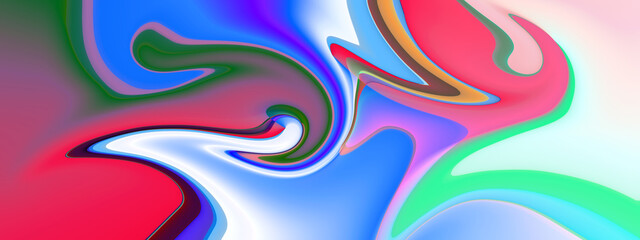 Obraz premium Good for trendy background, posters, abstract liquified paint background, Iridescent marbled holographic texture, artistic covers design, Modern fluid colors backgrounds. wallpapers, cards, invitation