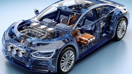 Obraz premium front of a car