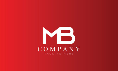 MB logo, Branding logo, Clothing logo, Gaming logo, MB letter logo