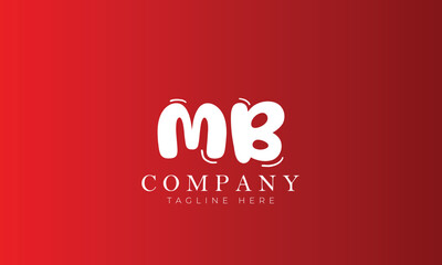 MB logo, Branding logo, Clothing logo, Gaming logo, MB letter logo