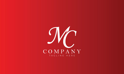 MC logo, Branding logo, Clothing logo, Gaming logo, MC letter logo